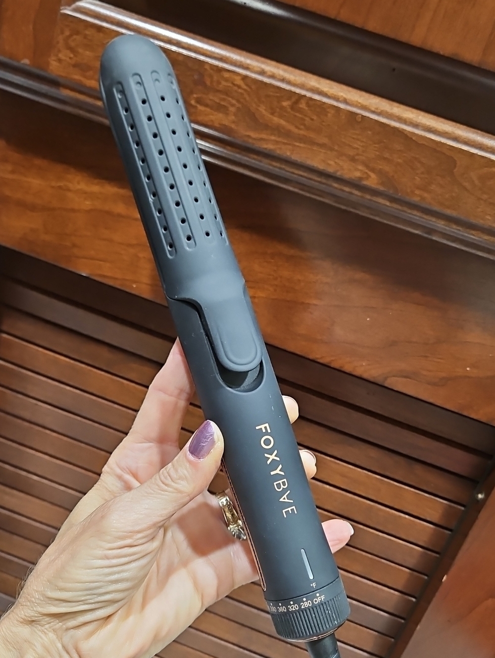 FOXYBAE The FoxyBae 2-in-1 AirFlow Flat Iron